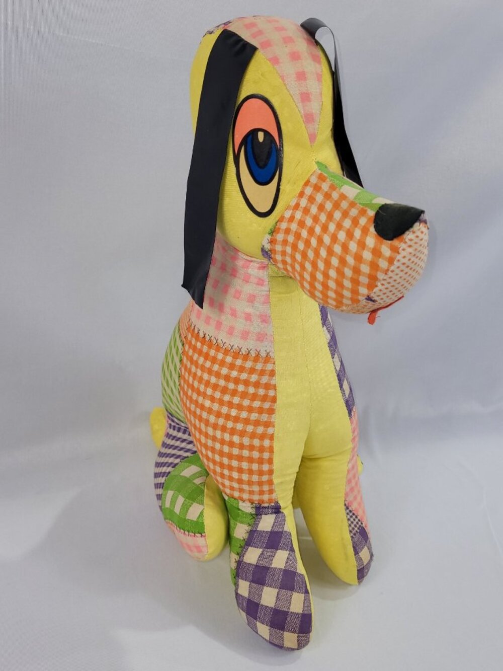Dog Carnival Fair Circus Prize 1970s Vintage 17" Plush by Ganz Bros